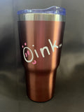 OINK Tumblers - Blue or Copper