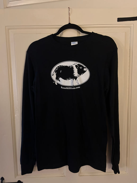 Ross Mill Farm Black Long-Sleeve